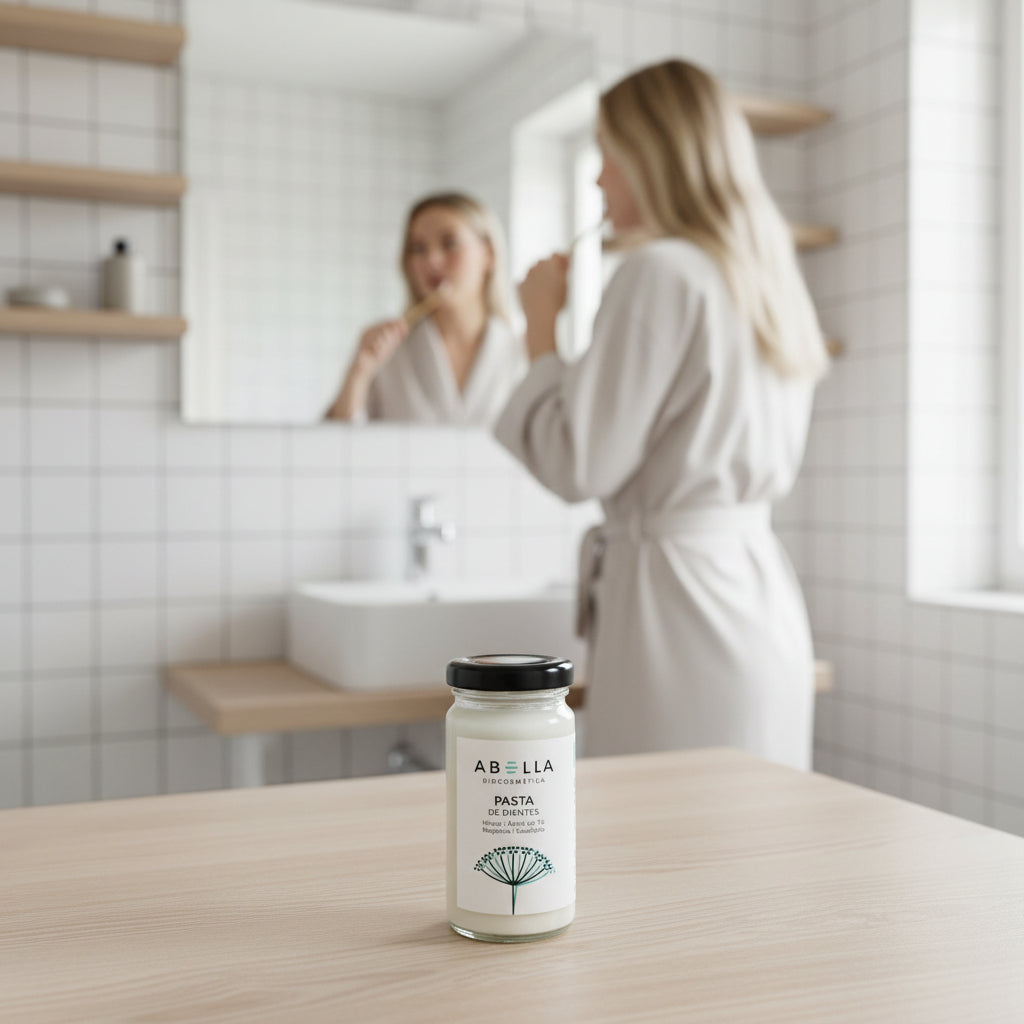 Pasta de dientes de Hinojo y Árbol del té