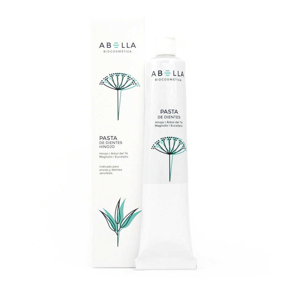 Pasta de dientes de Hinojo y Árbol del té.